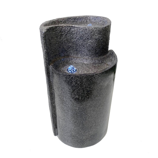 Yin Yang Design Water Feature With LED Lighting