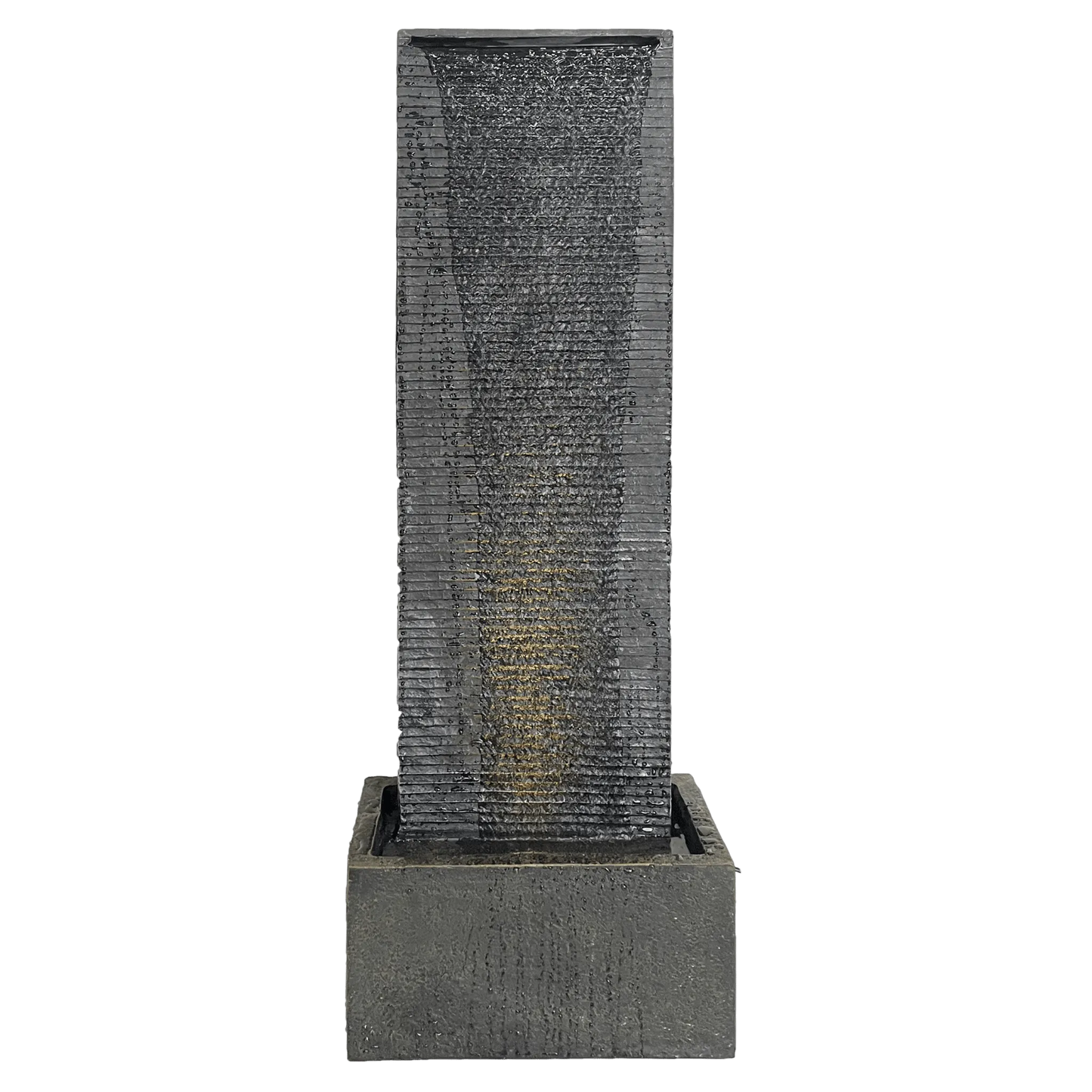 Serenfall Modern Wall water feature with led light